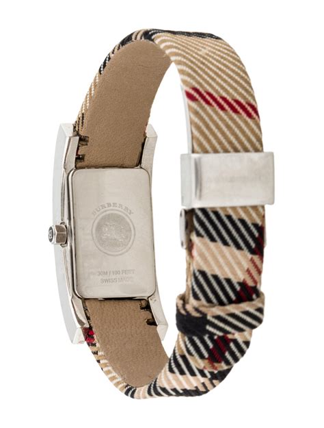 burberry leather multi color original watch strap|burberry watch straps only.